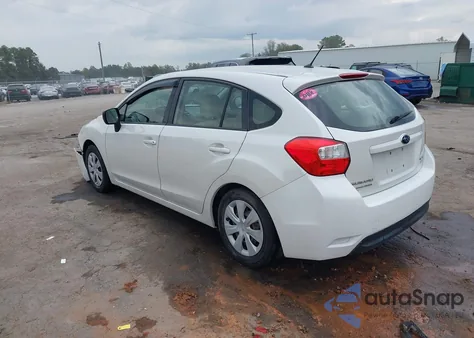 2013 Subaru Impreza 2.0I z USA, uszkodzony, nr VIN JF1GPAA64DH810974